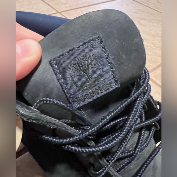 Blue timberland boots - Picture 3 of 3